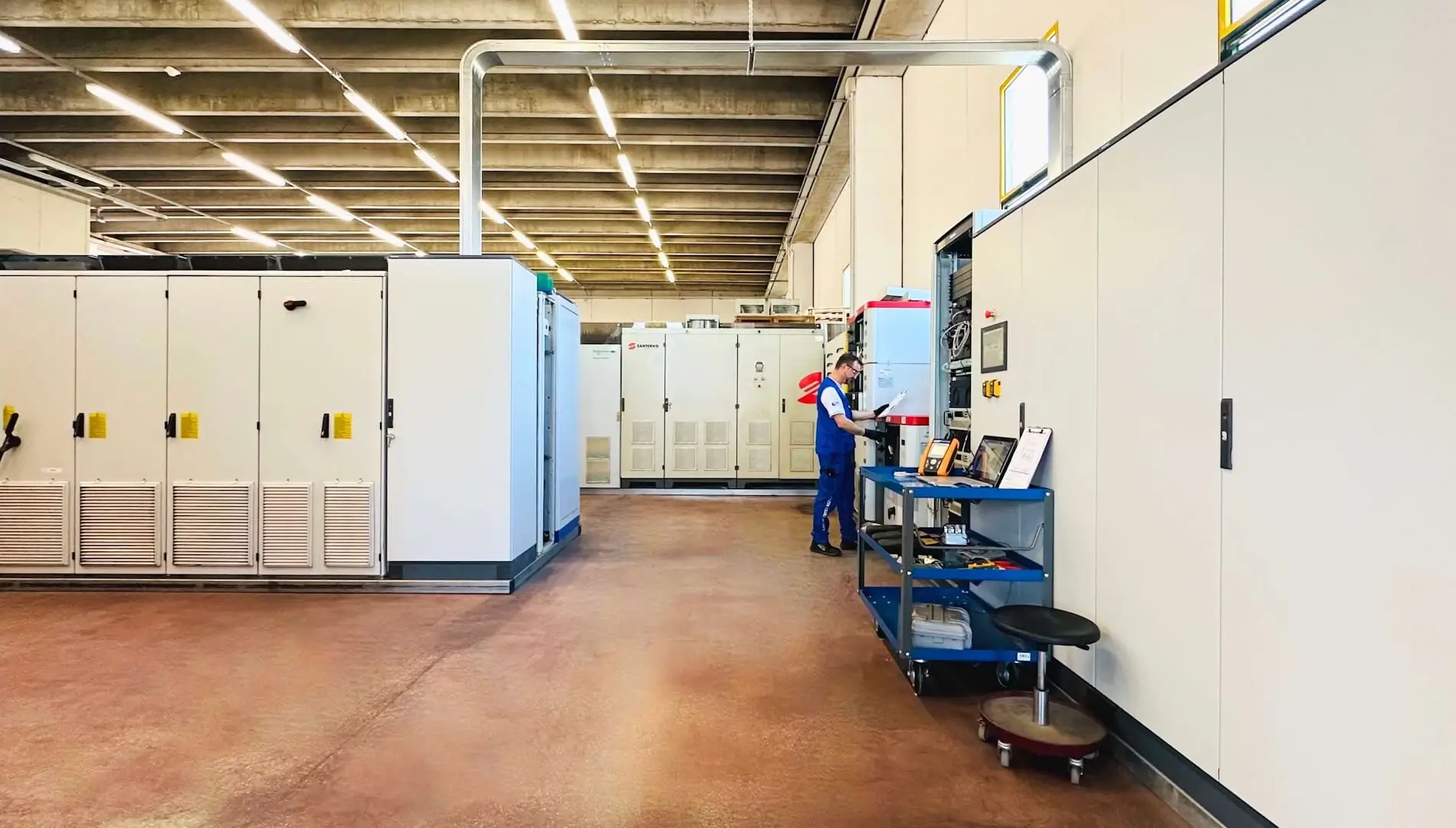 STI repair - Ring Test - ABB PVI