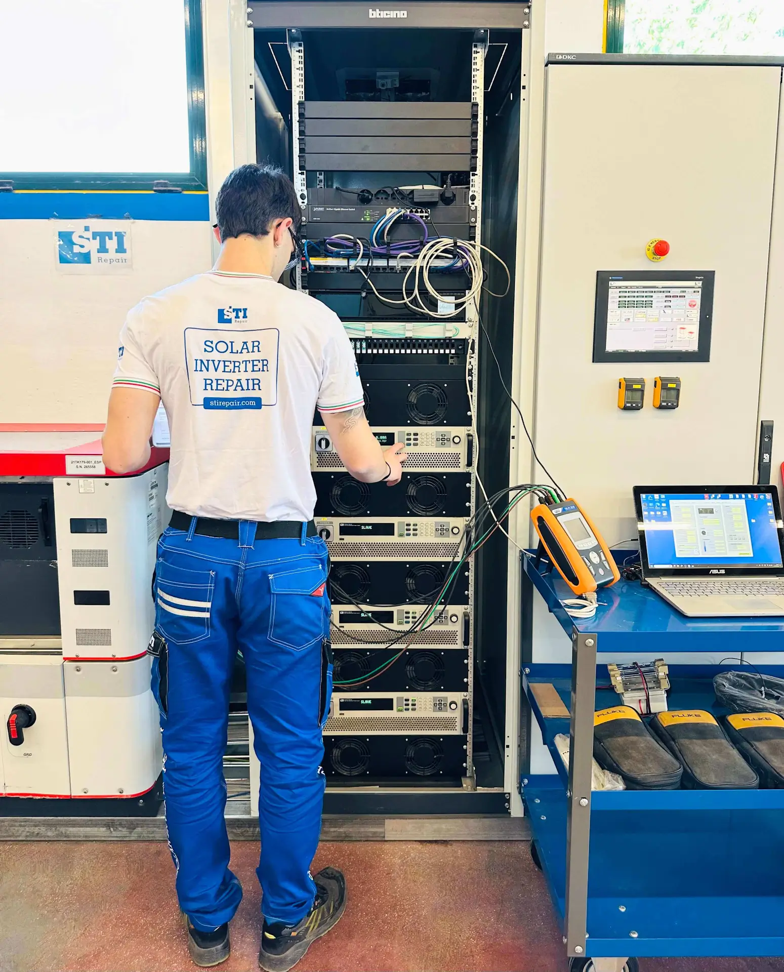 STI repair - Ring Test - Rack